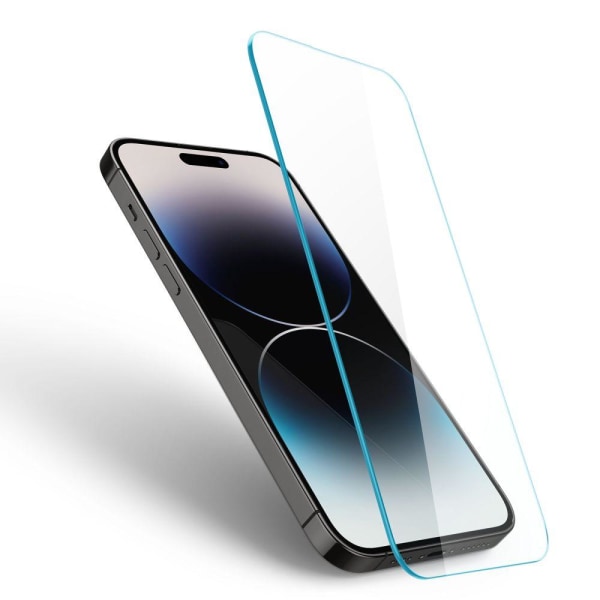 Spigen iPhone 14 Pro Max Glas.tR Slim Skärmskydd Härdat Glas