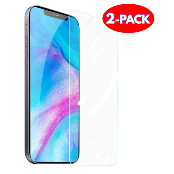 2-Pack - iPhone 14 Pro Härdat Glas Skärmskydd