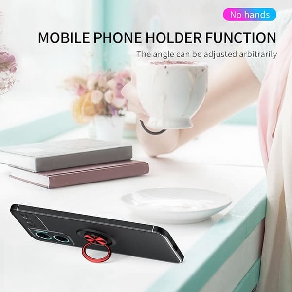 Xiaomi Redmi 10 5G Skal Ring Svart