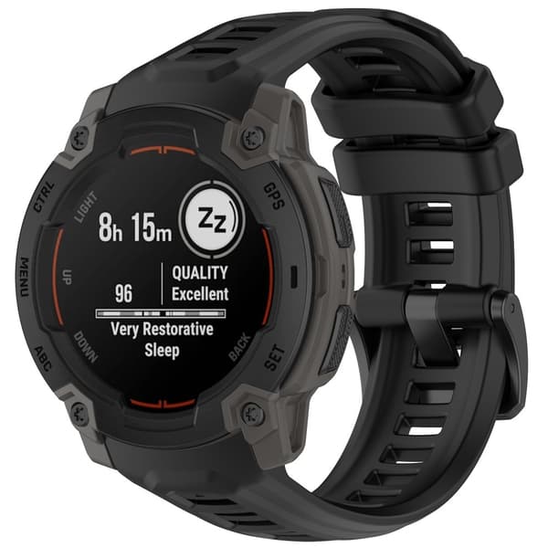 Garmin Instinct E 45 mm Klockarmband Silikon Svart