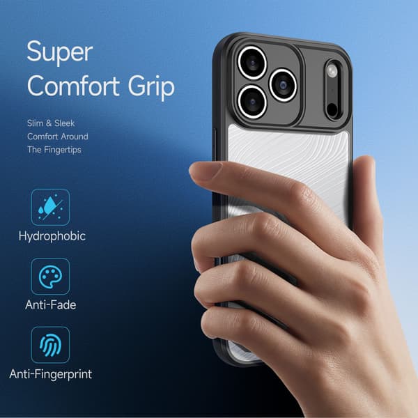 DUX DUCIS iPhone 17 Pro Skal Aimo Series Svart