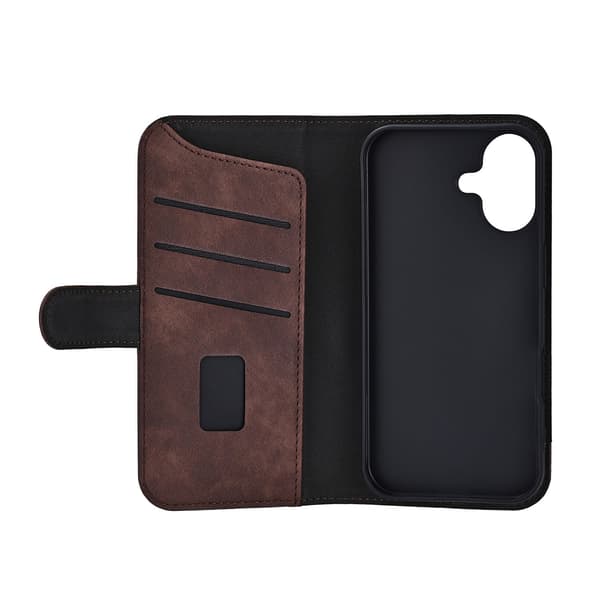 Gear iPhone 17 Fodral MagSafe Läder Brun