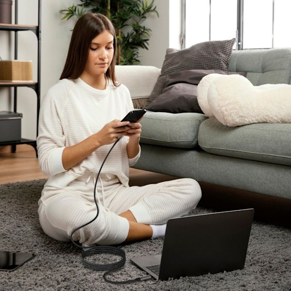 Tech-Protect 2m 240W/QC4.0 PD USB-C-USB-C Kabel UltraBoost