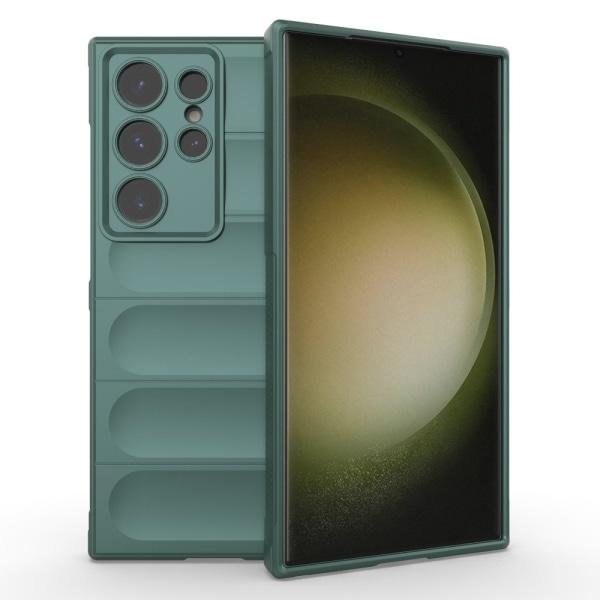 Samsung Galaxy S24 Ultra Skal Magic Shield Grön