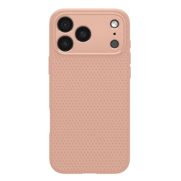 Spigen iPhone 18 Pro Max / 17 Pro Max Skal Liquid Air Rose Titanium
