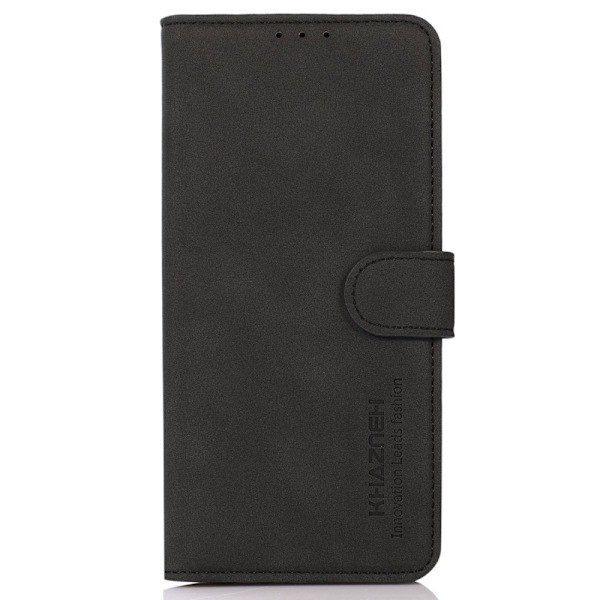 KHAZNEH iPhone 16 Pro Fodral  Matt Läder Svart