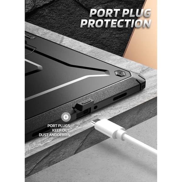 Supcase Galaxy Tab A11 Plus Skal Unicorn Beetle Pro Svart
