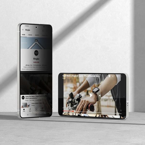 Ringke Galaxy S25 Edge 2-PACK Easy Slide Skärmskydd Privacy
