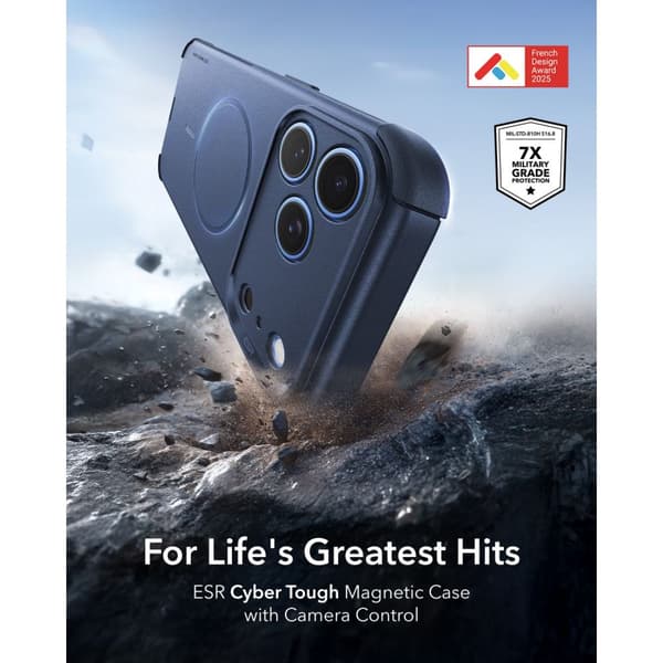 ESR iPhone 18 Pro Max / 17 Pro Max Skal MagSafe Cyber Tough