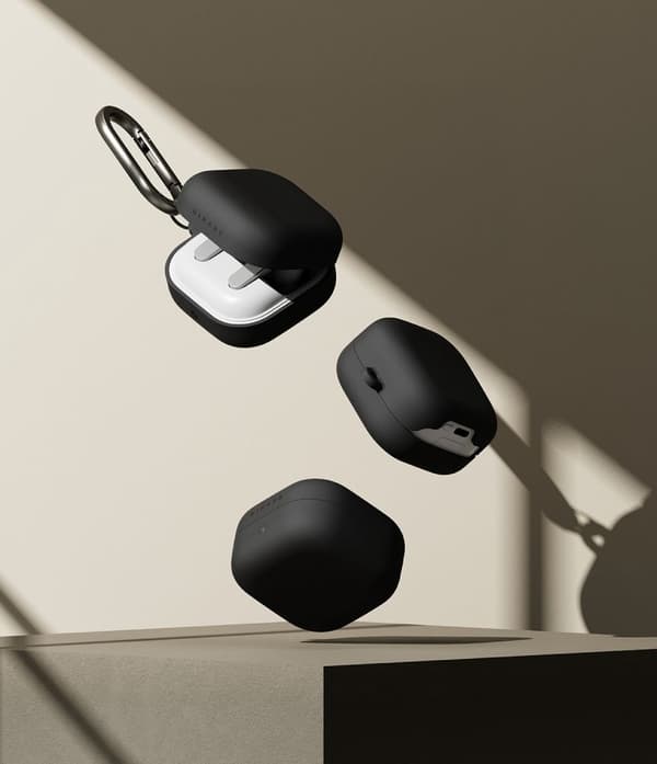 Ringke Galaxy Buds 4 / 4 Pro Skal Silikon Svart