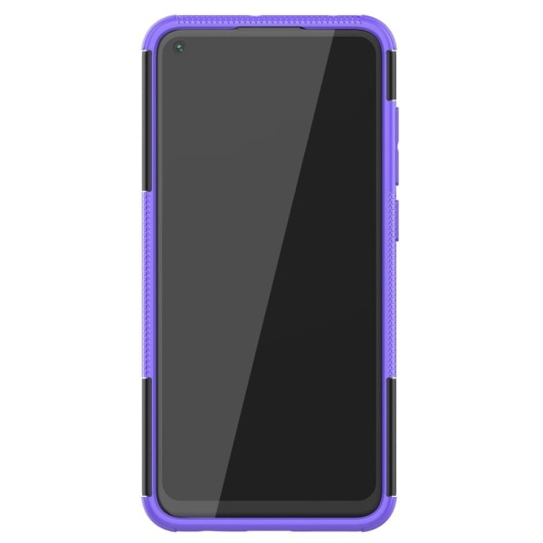 Xiaomi Redmi Note 9 - Ultimata Stöttåliga Skalet med Stöd - Lila Purple Lila