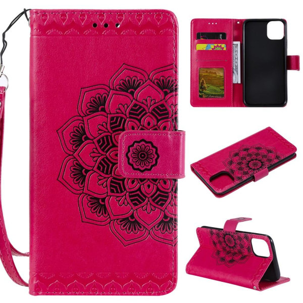 iPhone 11 Pro Max - Plånboksfodral - Rosa Pink Rosa
