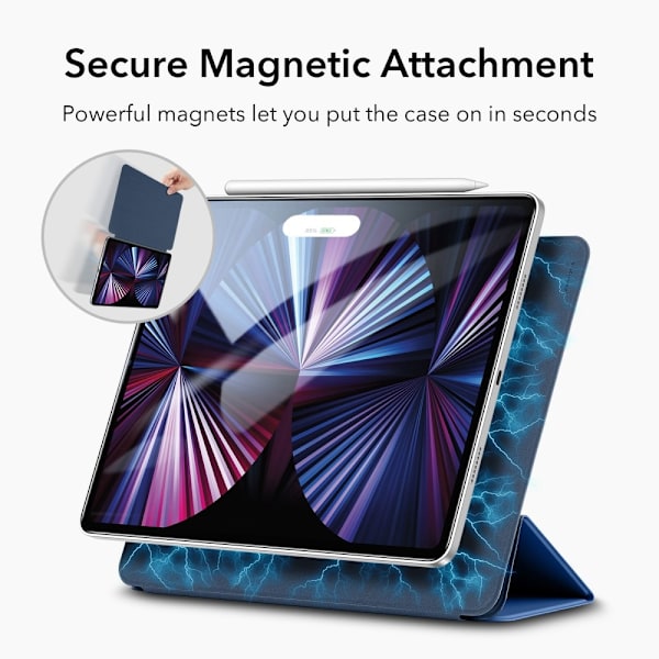 ESR iPad Pro 11 (2020/2021) 2in1 Magnetiskt Fodral Blå