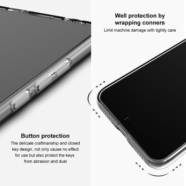 IMAK Samsung Galaxy S25 Ultra Skal Shockproof Transparent