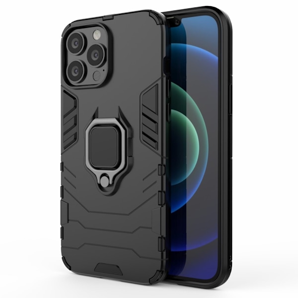 iPhone 13 Pro Max - Hybrid Ring Skal - Svart