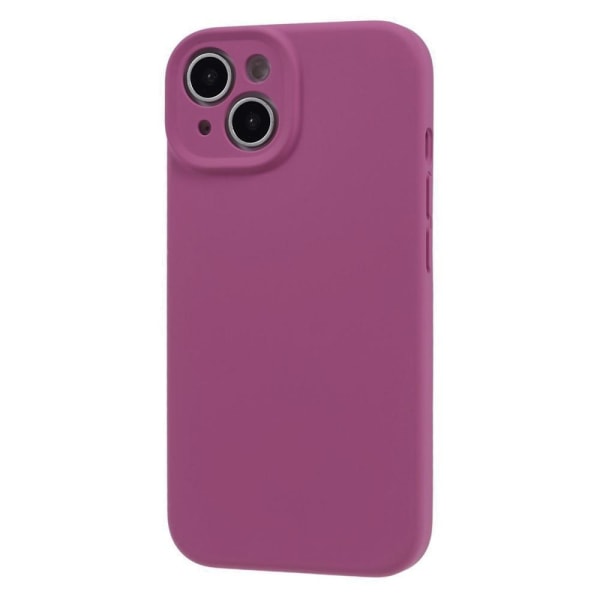 iPhone 15 Skal Liquid Silikon Rosa Pitaya