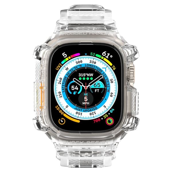 Spigen Apple Watch Ultra 49 mm Skal/Armband Rugged Armor 'Pro'