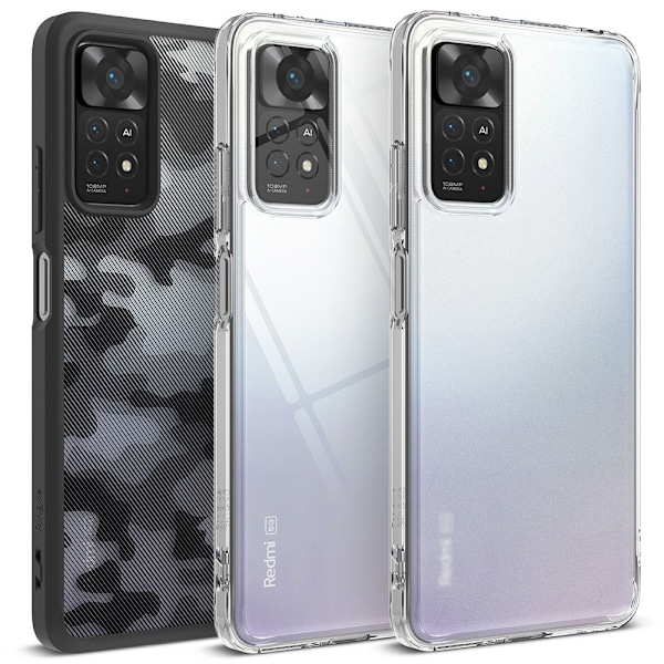 Ringke Xiaomi Redmi Note 11 Pro 5G Skal Fusion Camo Svart