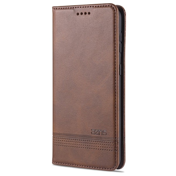 Samsung Galaxy S21 - AZNS Flip Fodral - Brun Brown Brun