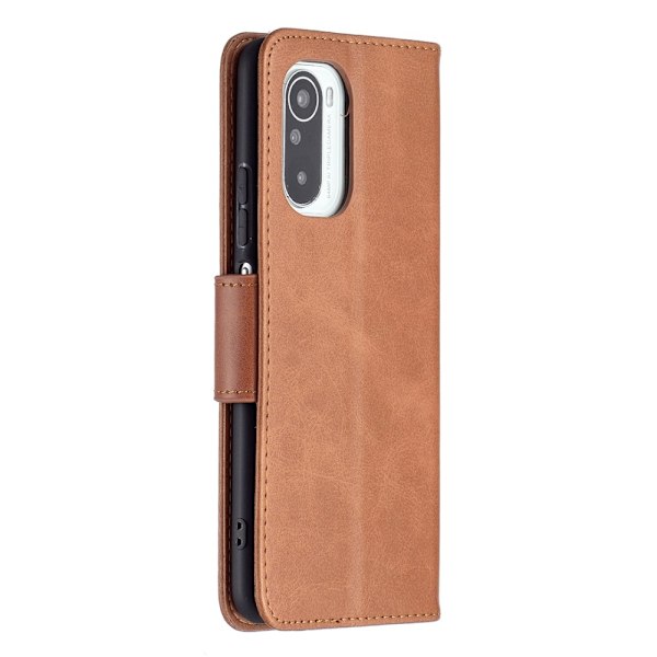 Xiaomi Mi 11i - Solid Shark Läder Fodral - Brun Brun