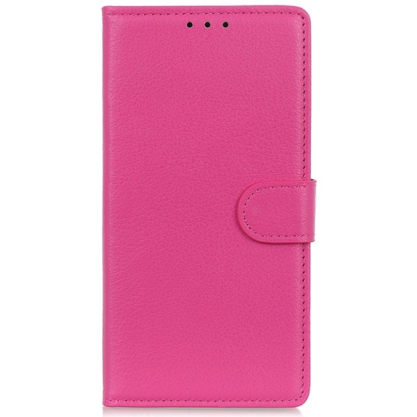 Samsung Galaxy A35 5G Fodral Litchi Läder Rosa