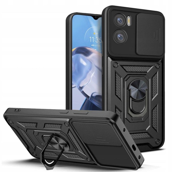 Tech-Protect Motorola Moto E22i Skal CamShield Pro Svart