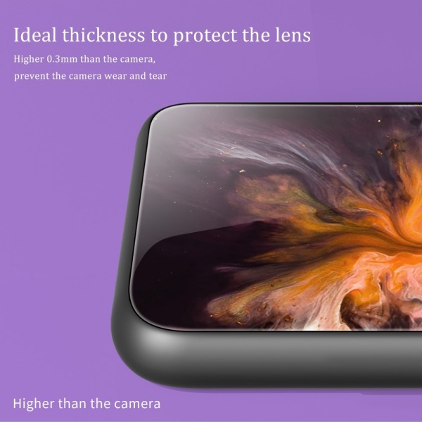 Samsung Galaxy A05s 4G Skal Marmor Härdat Glas Wave