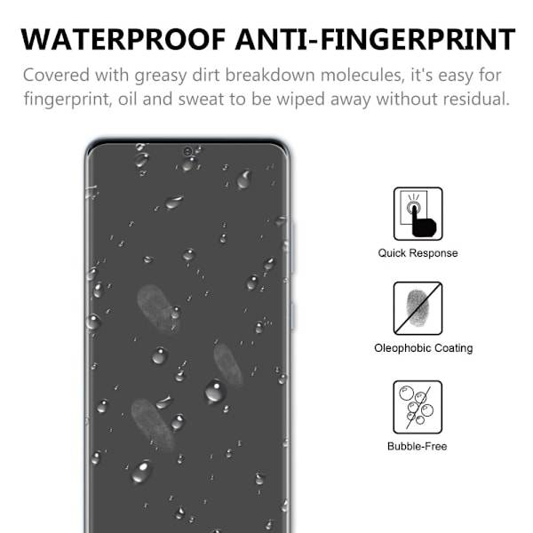 Samsung Galaxy S20 Plus - Heltäckande Härdat Glas