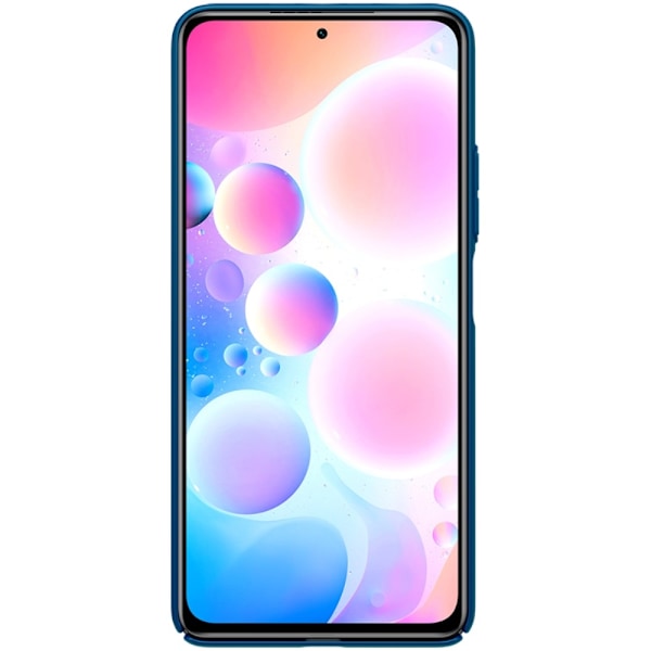 Xiaomi Mi 11i - NILLKIN Shield Frostat Skal - Blå Blå