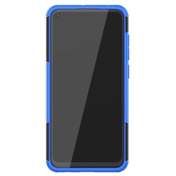 Xiaomi Redmi Note 9 - Ultimata Stöttåliga Skalet med Stöd - Blå Blue Blå