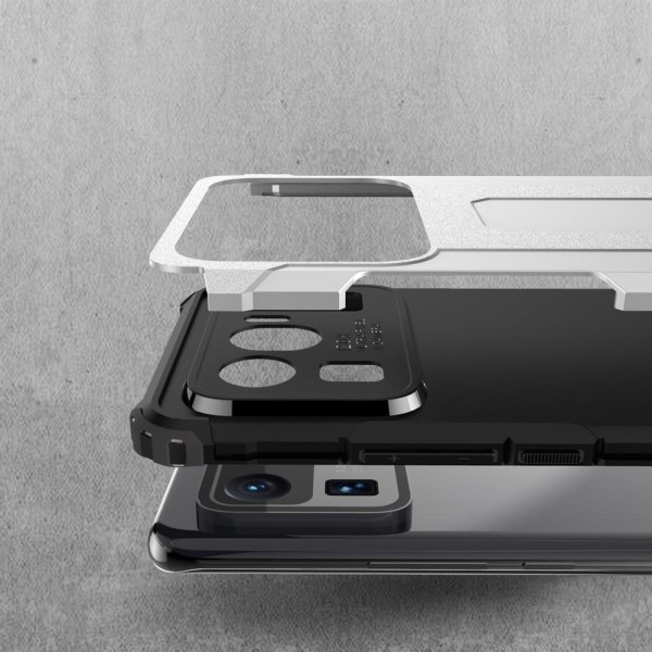 Xiaomi Mi 11 Ultra - Shockproof Hybrid Armor Skal - Silver Silver