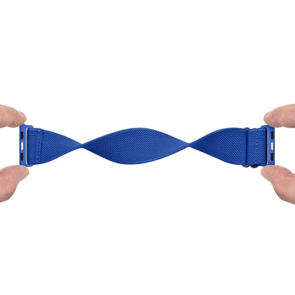 Nylon Armband Justerbart Apple Watch 42/44/45/46/49 mm Blå Blue Blå