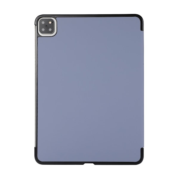iPad Pro 11 (2018/2020/2021) - Tri-Fold Läder Fodral - Lila Lila