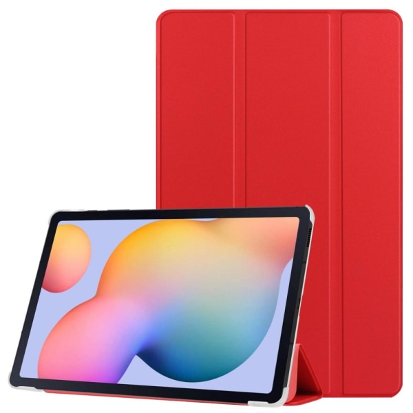 Samsung Galaxy Tab A7 10.4 Fodral Tri-Fold Röd Red Röd