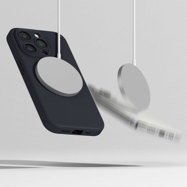Ringke iPhone 15 Pro Max Skal MagSafe Silikon Deep Blue