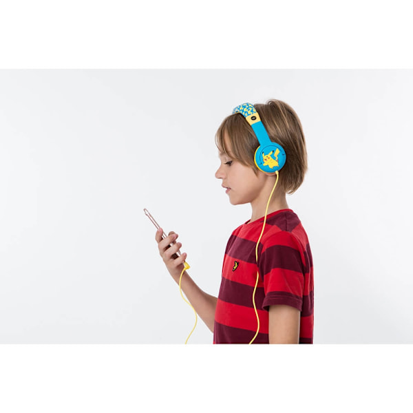 Pokemon Hörlur För Barn Junior On-Ear Pikachu