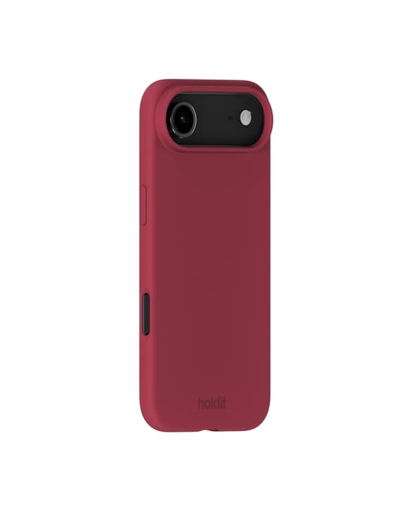 holdit iPhone Air Mobilskal Silikon Red Velvet