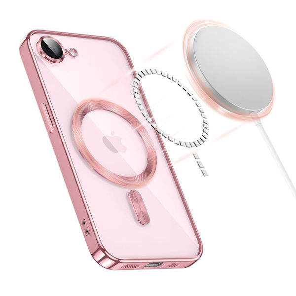 Tech-Protect iPhone 17e / 16e Skal MagSafe MagFlex Roséguld