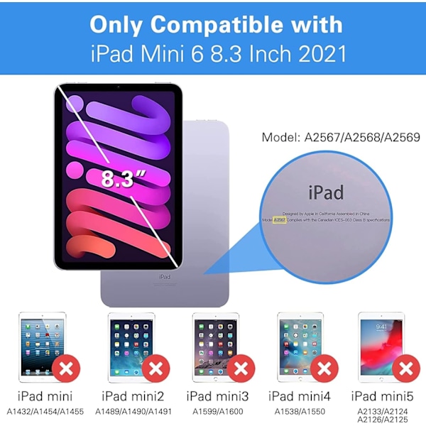 iPad Mini (2021) Skärmskydd i härdat glas
