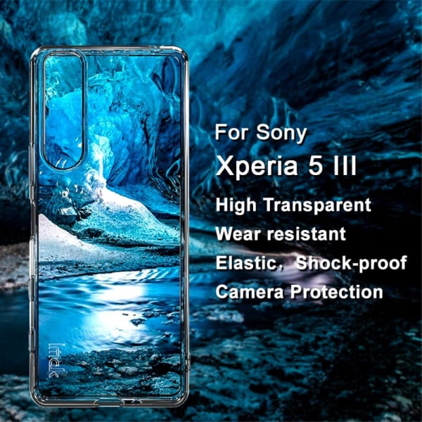 IMAK Sony Xperia 5 III Skal TPU Transparent