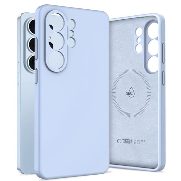 Tech-Protect Galaxy S26 Ultra Skal MagSafe Silicone Sky Blue