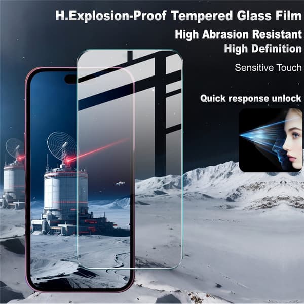 IMAK iPhone Air Skärmskydd Härdat Glas