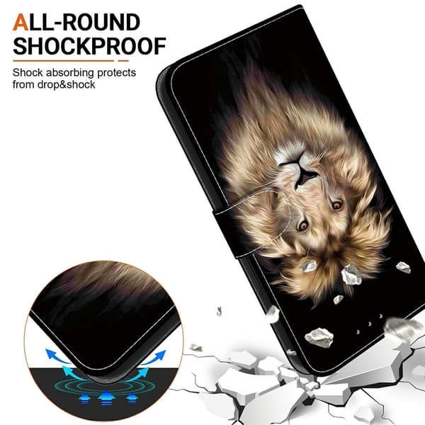 iPhone 17 Pro Fodral Med Tryck Lejon