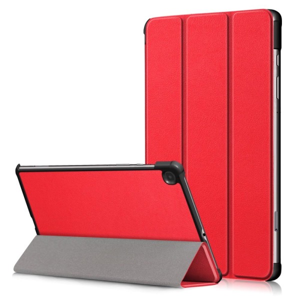 Samsung Galaxy Tab S6 Lite - Tri-Fold Fodral - Röd Red Röd