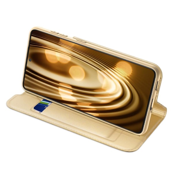 Samsung Galaxy S21 - DUX DUCIS Skin Pro Fodral - Guld Gold Guld