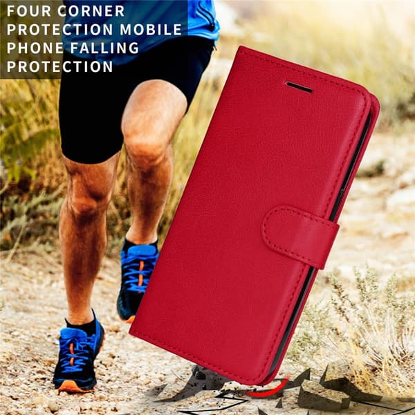 Xiaomi Redmi A5 Fodral Läder Röd