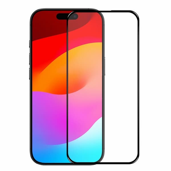 NORTHJO iPhone 17 2-PACK Skärmskydd Heltäckande Härdat Glas