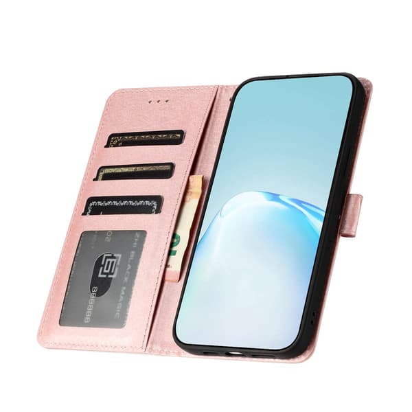 OnePlus Nord CE5 Fodral Läder Roséguld