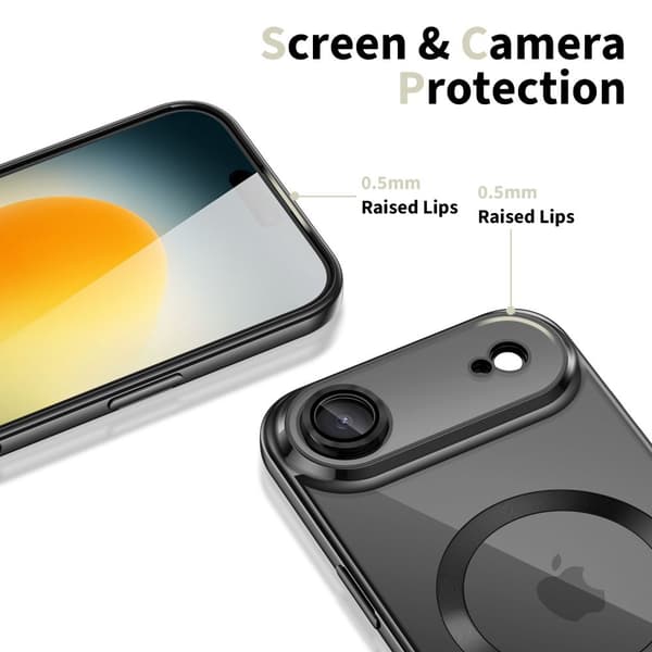 Tech-Protect iPhone Air Skal MagSafe MagFlex Shiny Black