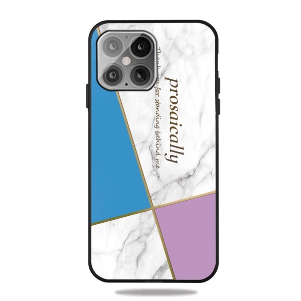 iPhone 12 / 12 Pro - Marmor TPU Skal